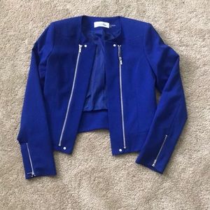 Calvin Klein Blazer Royal Blue Size 0